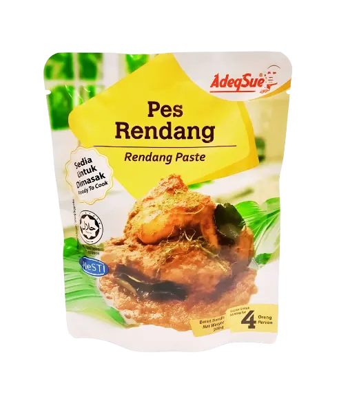 ADEQSUE PES RENDANG / RENDANG PASTE | 200G × 36PCS