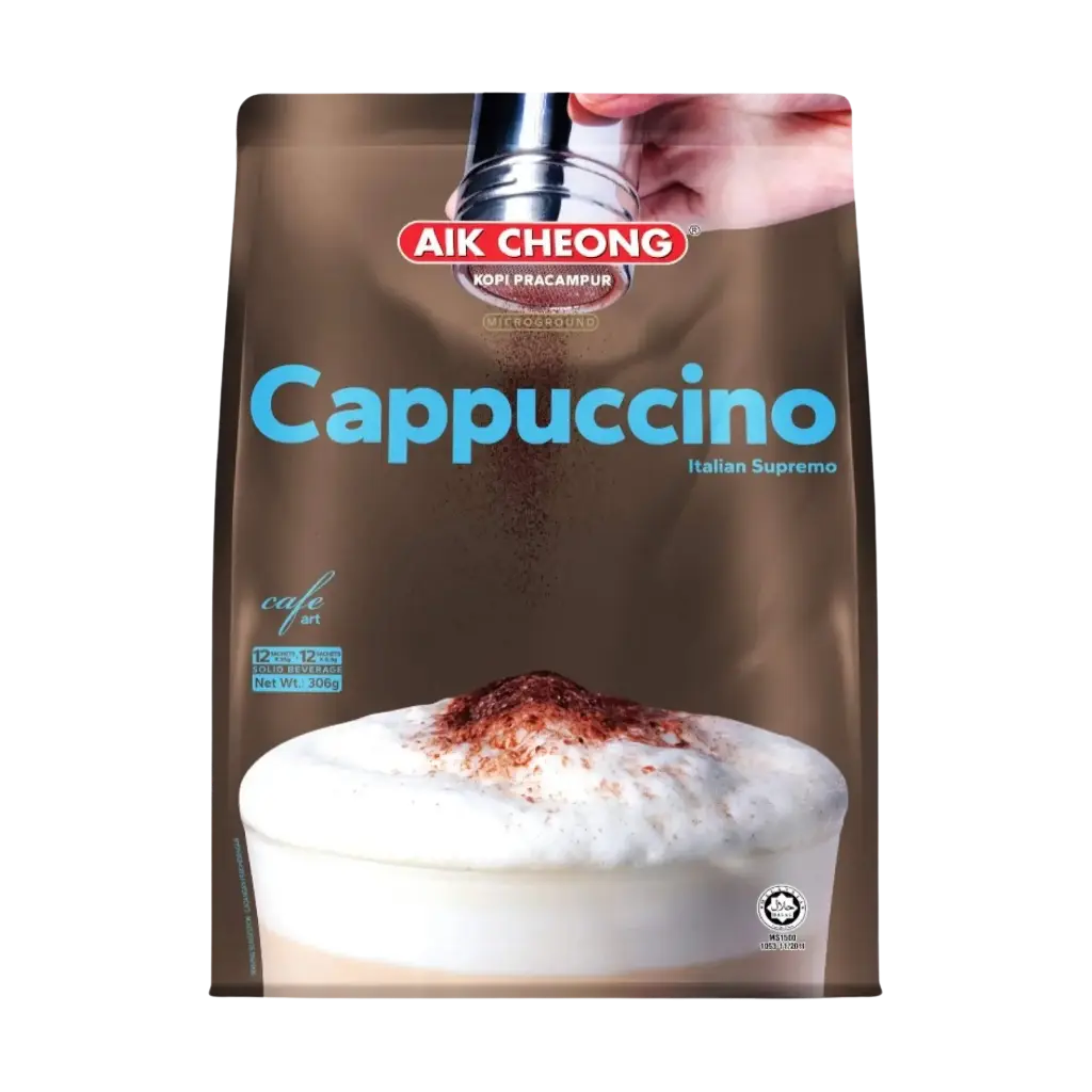 AIK CHEONG CAPPUVINO | 306G × 12PCS × 24PBAG