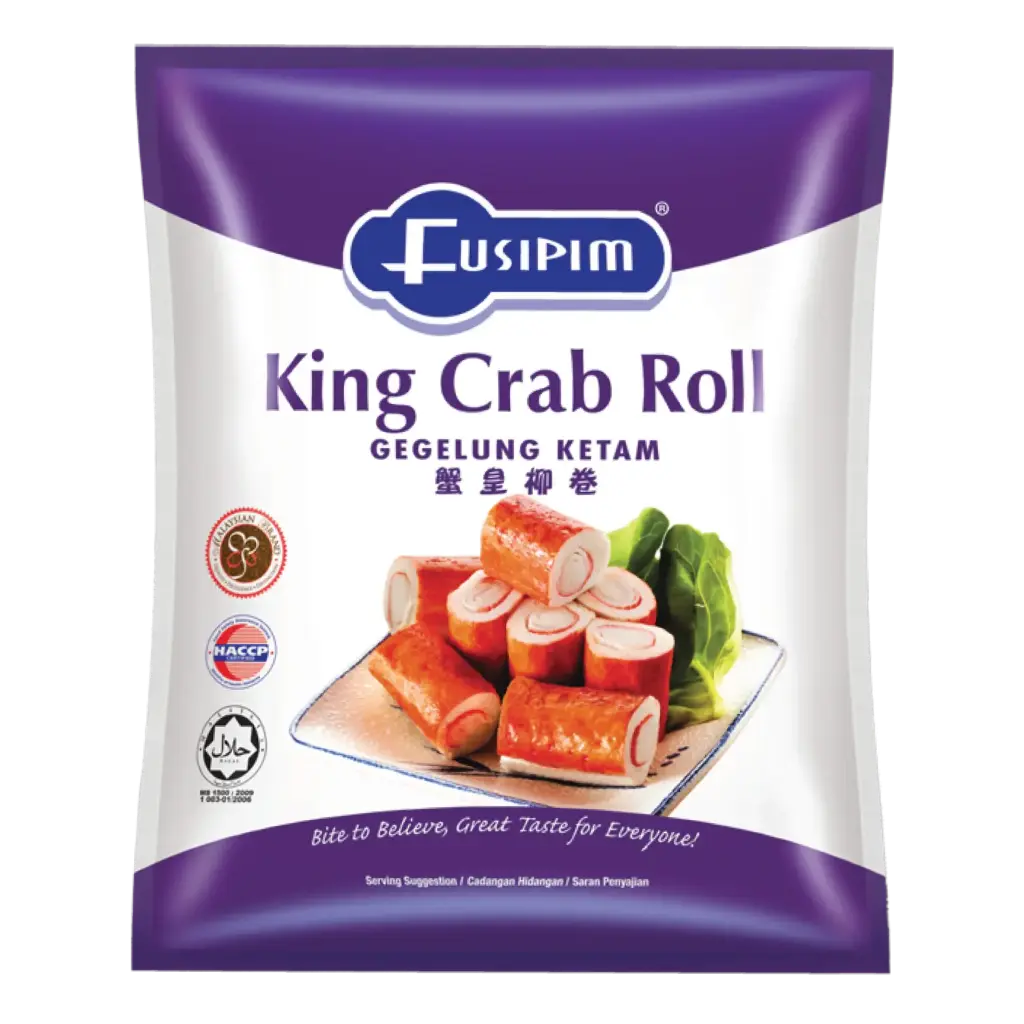 FUSIPIM KING CRAB ROLL | 500G × 20 PKTS
