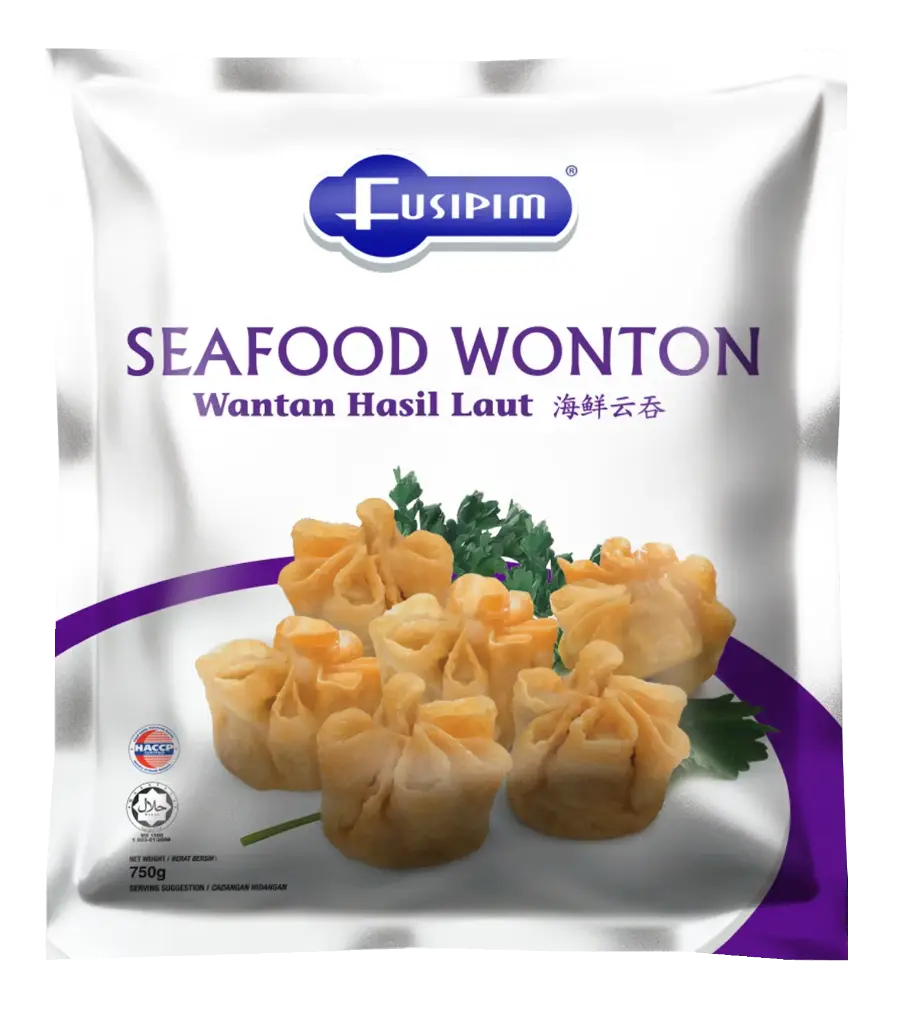 FUSIPIM SEAFOOD WONTON | 750G × 12 KTS