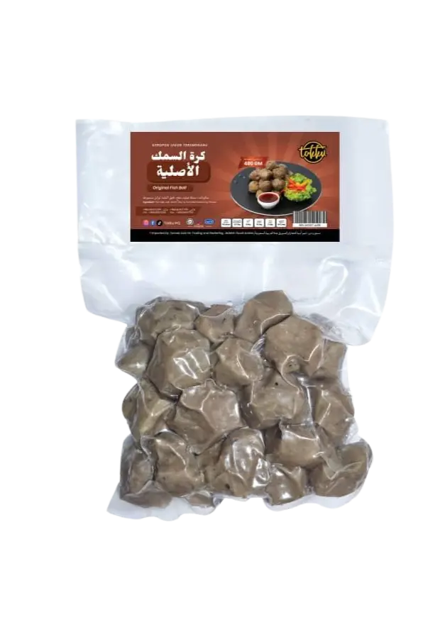 KEROPOK ORIGINAL FISH BALL | 480G × 12PCS