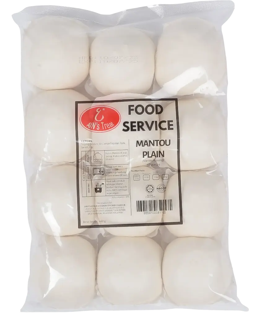 AINS MANTOU PLAIN | 480G × 12 PCS