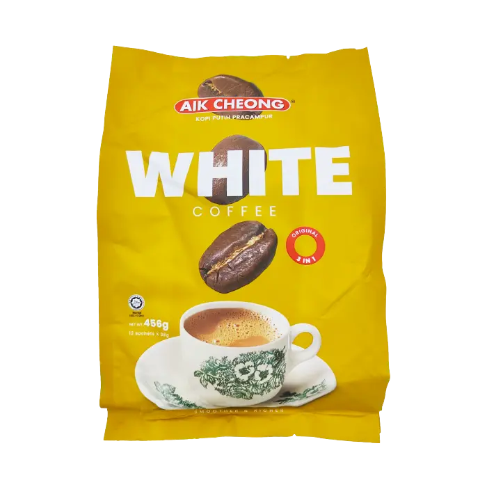 AIK CHEONG WHITE COFFEE ORIGINAL | 456G × 12PCS × 24PBAG