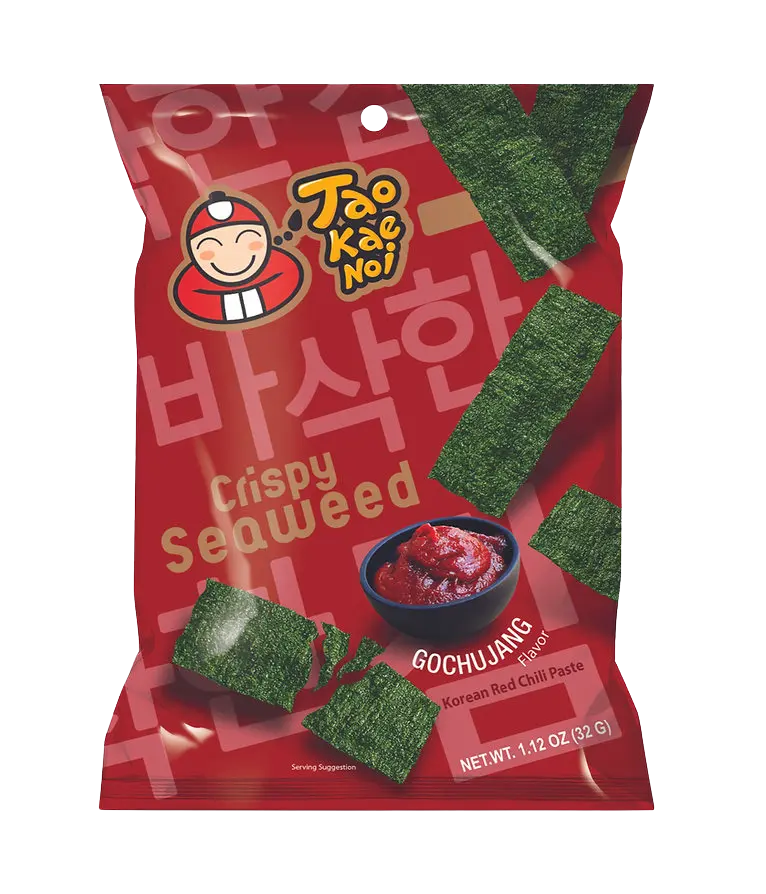 TAOKAENOI CRISPY SEAWEED - GOCHUJANG FLAVOR | 32G × 48 CANS