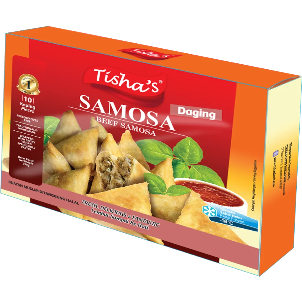 TISHA'S SAMOSA POTATO | 250G × 36 PCS