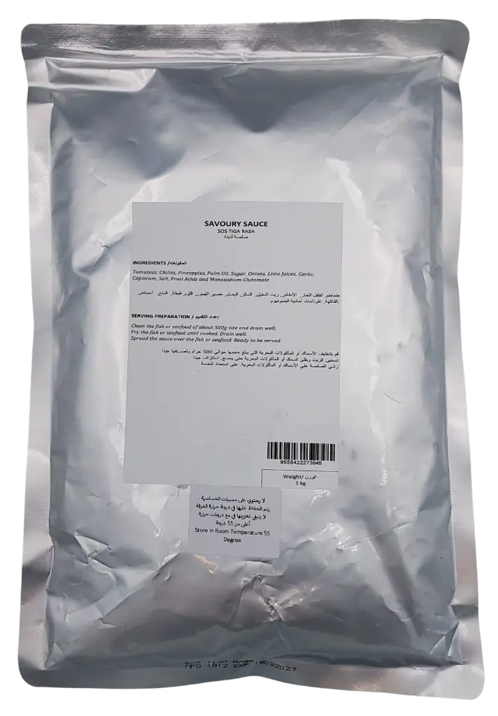 ADEQSUE SAVOURY SAUCE/ SOS TIGA RASA | 1KG × 10 PCS