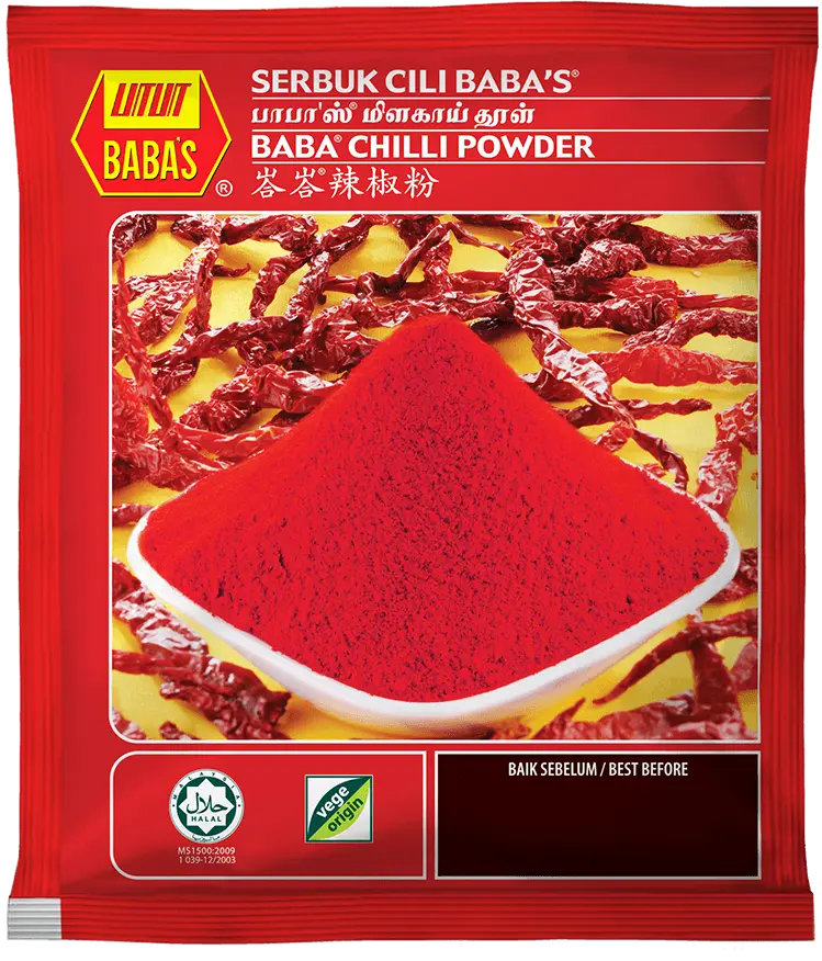 BABAS CHILLI POWDER | 250G × 40 PCS
