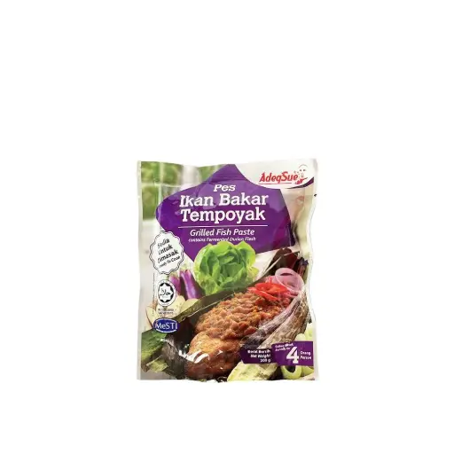 [0025] ADEQSUE PES IKAN BAKAR TEMPOYAK / GRILLED FISH PASTE CONTAINS FERMENTED DURIAN FLESH | 200G × 36PCS