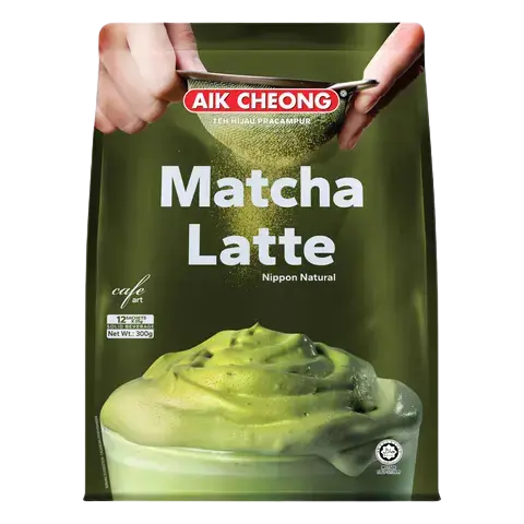 [0109] AIK CHEONG MATCHA LATTE | 300G × 12PCS × 24PBAG