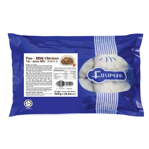 [0222] فوسيبيم باو دجاج باربكيو | 360 جرام × 26 كيس