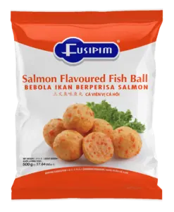 [0235] FUSIPIM SALMON FLAVORED FISH BALL | 500G × 20 PKTS