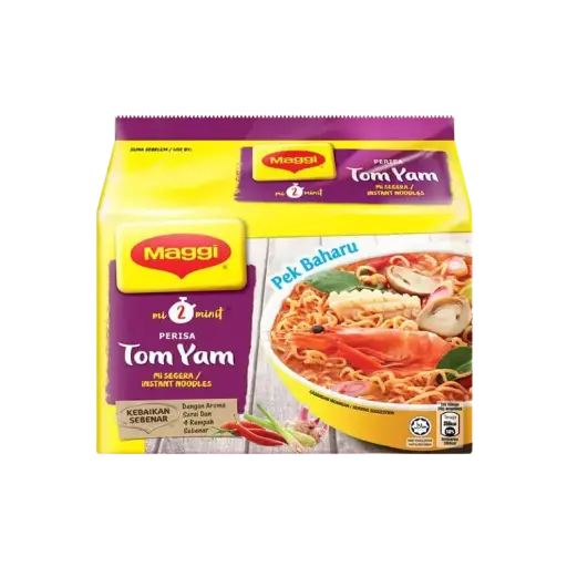 [0423] MAGGI 2 MINUTE NOODLES TOM YAM | 80G × 12 BAGS