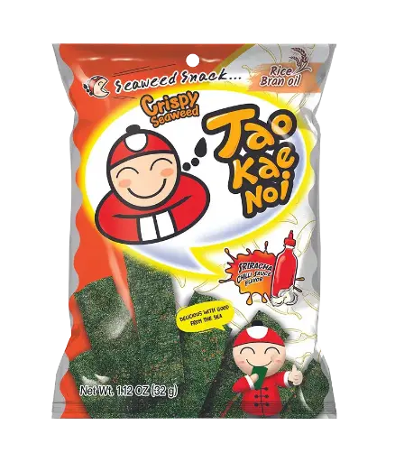 [0549] تاوكاينوي طحالب البحر المقرمشة - بنكهة صلصة الفلفل الحار | 32جم × 48 علبة