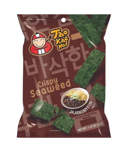 [0551] TAOKAENOI CRISPY SEAWEED - JAJANGMYEON FLAVOR | 32G × 48 CANS