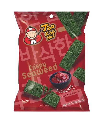 [0552] TAOKAENOI CRISPY SEAWEED - GOCHUJANG FLAVOR | 32G × 48 CANS