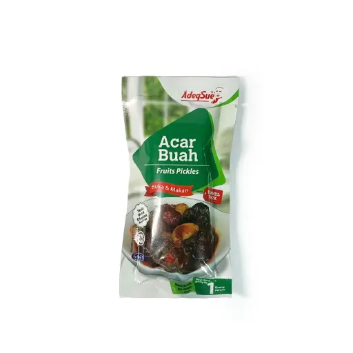 [0654] ADEQSUE FRUITS PICKLES / ACAR BUAH | 40G × 75 PCS