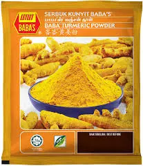 [0990] BABAS TURMERIC POWDER | 250G × 40 PCS 