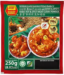 [0891] BABAS HOT & SPICY MEAT CURRY POWDER | 1KG × 10 PCS